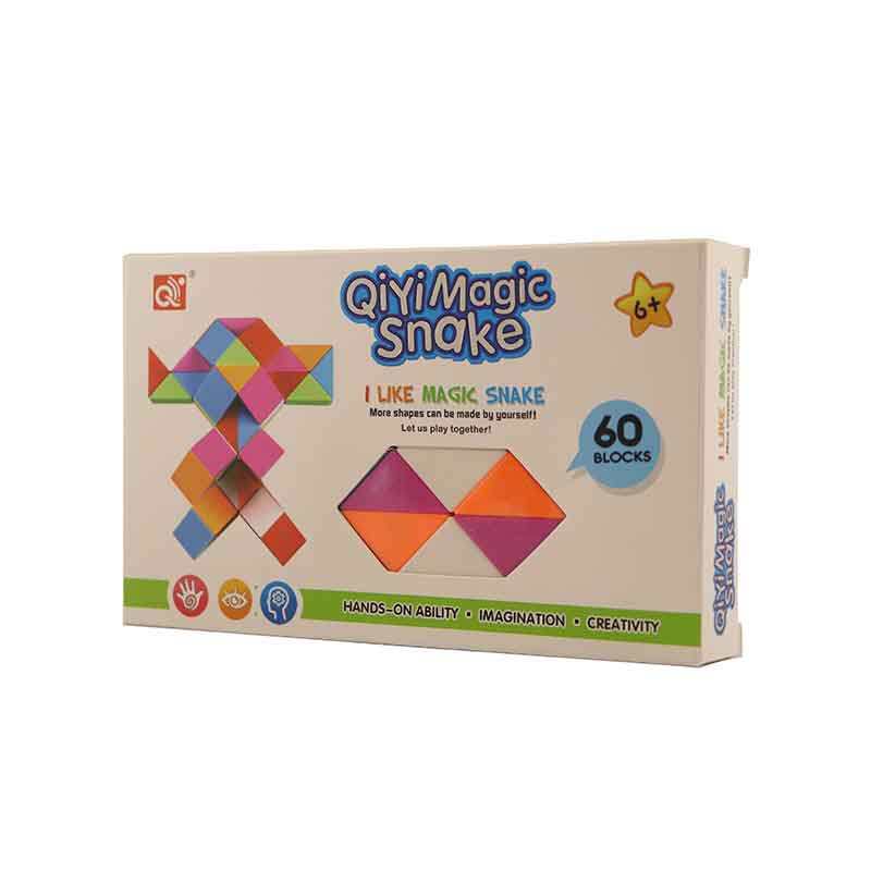 روبیک ماری 60 قطعه کای وای روبیک ماری 60 قطعه کای وای Rubik QiYi Magic Snake 60 pcs